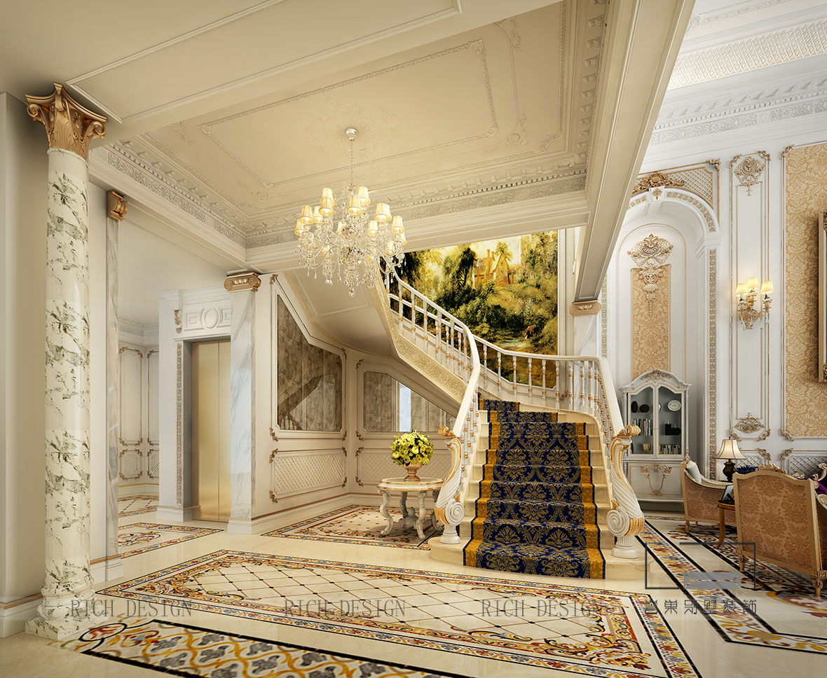 东逸湾楼梯间装修设计 东逸湾楼梯间装修设计效果图