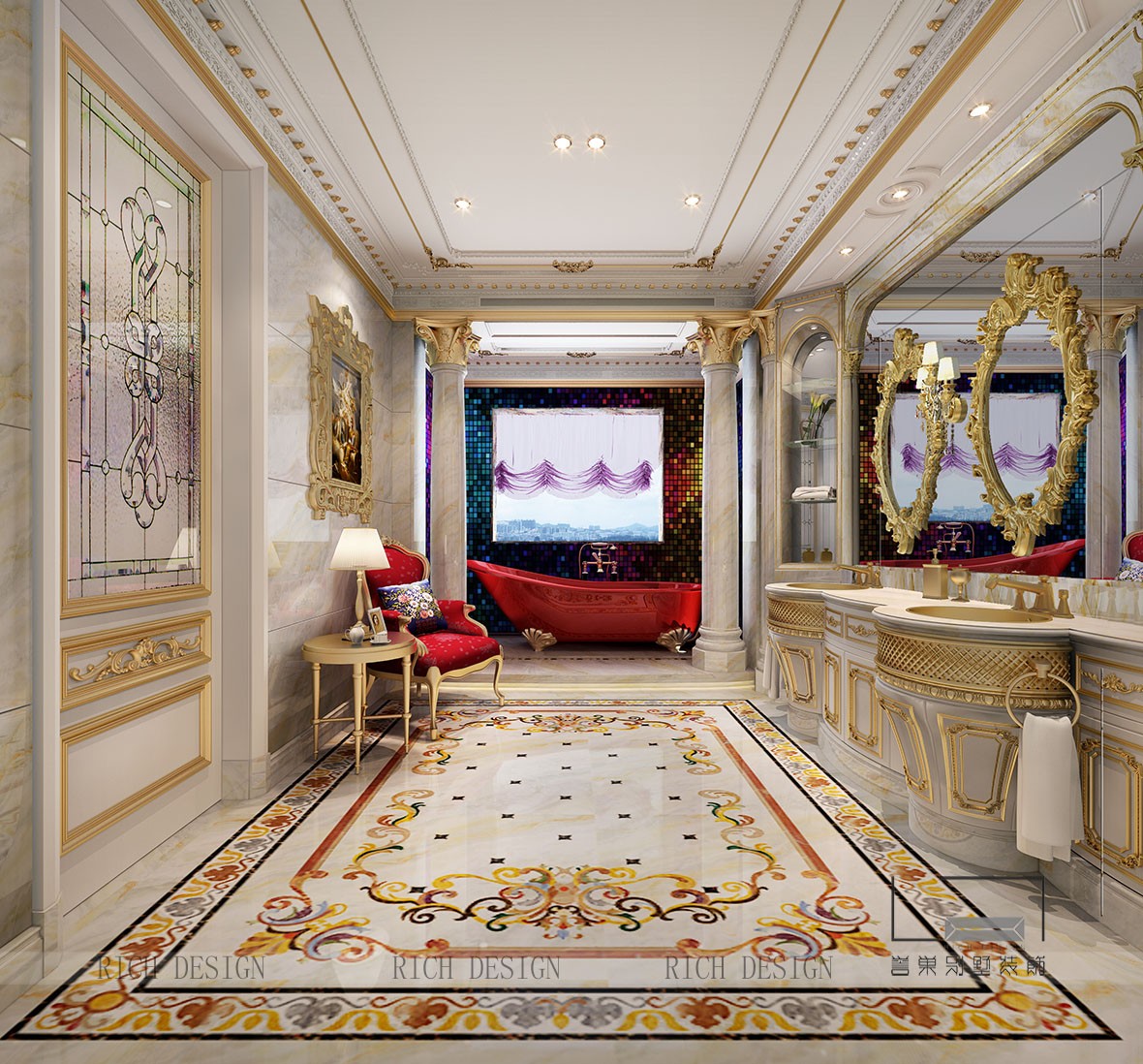 东逸湾主卫装修设计 东逸湾主卫装修设计效果图