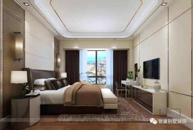 中洲中央公园卧室装修设计效果图