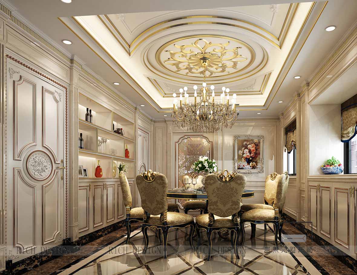 6362640309351343976269680.jpg 别墅餐厅软装设计效果图