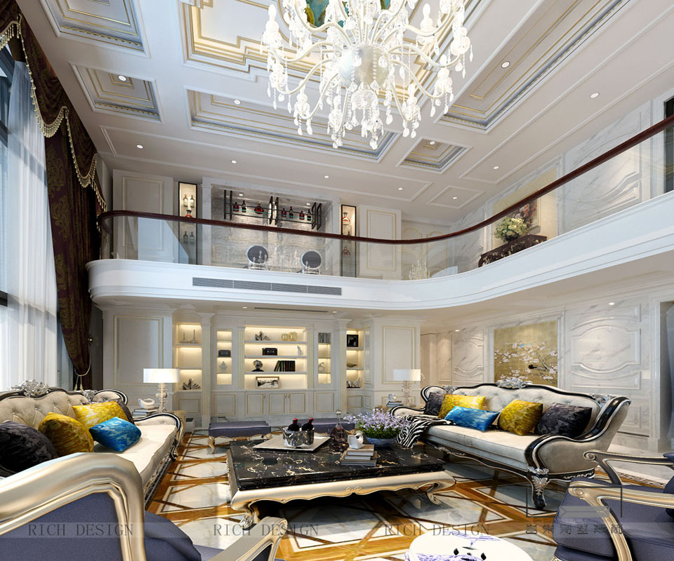 别墅装修现代风格效果图