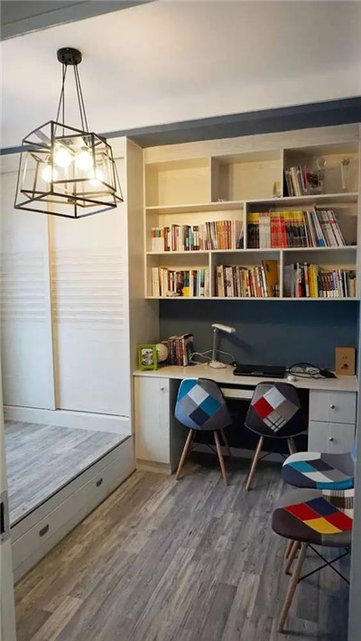 榻榻米配书房8装修效果图