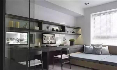 榻榻米配书房12装修效果图