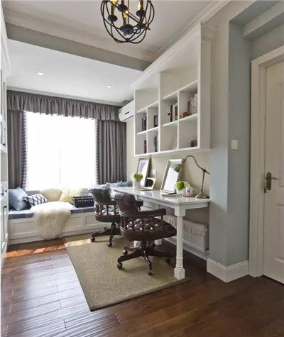 榻榻米配书房14装修效果图