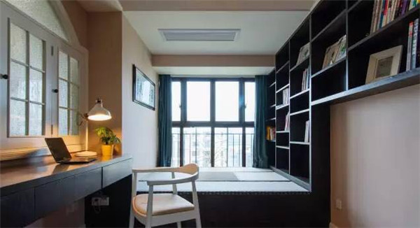 榻榻米配书房28装修效果图