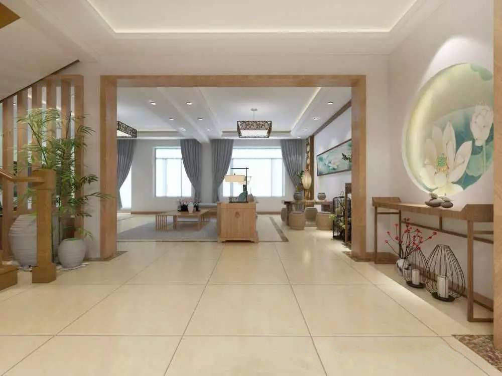 现代中式禅意空间,意境幽雅静美自然