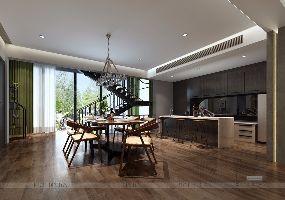 沙河高尔夫餐厅装饰效果图