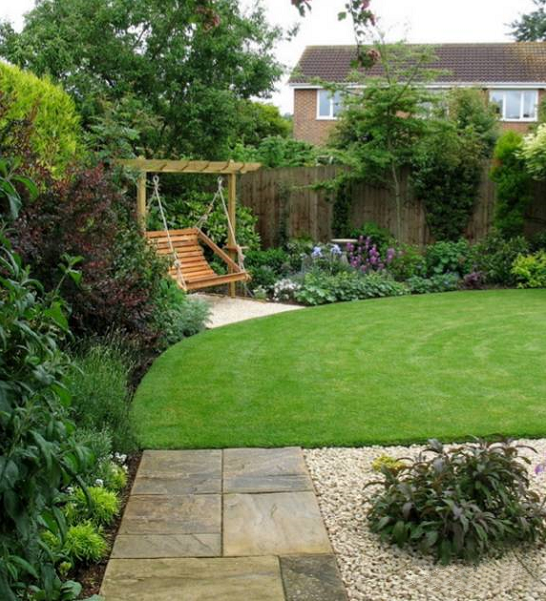 别墅装修设计庭院实景图4