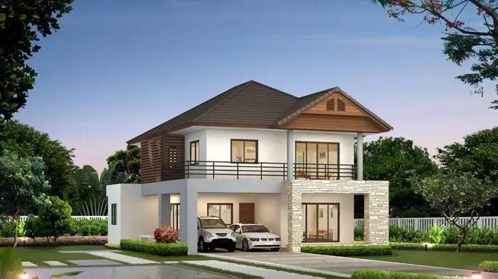 别墅装修设计实景图6 别墅装修设计实景图6