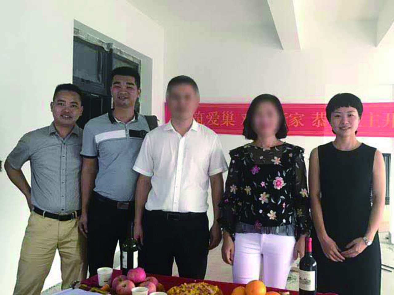 港铁天颂别墅装修开工典礼现场合照