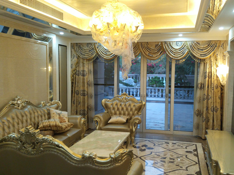 香山美墅装修设计—客厅竣工实景图 香山美墅装修设计—客厅竣工实景图