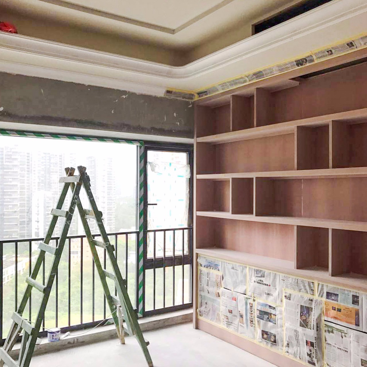 拾乐府别墅装修设计—木工装饰工艺