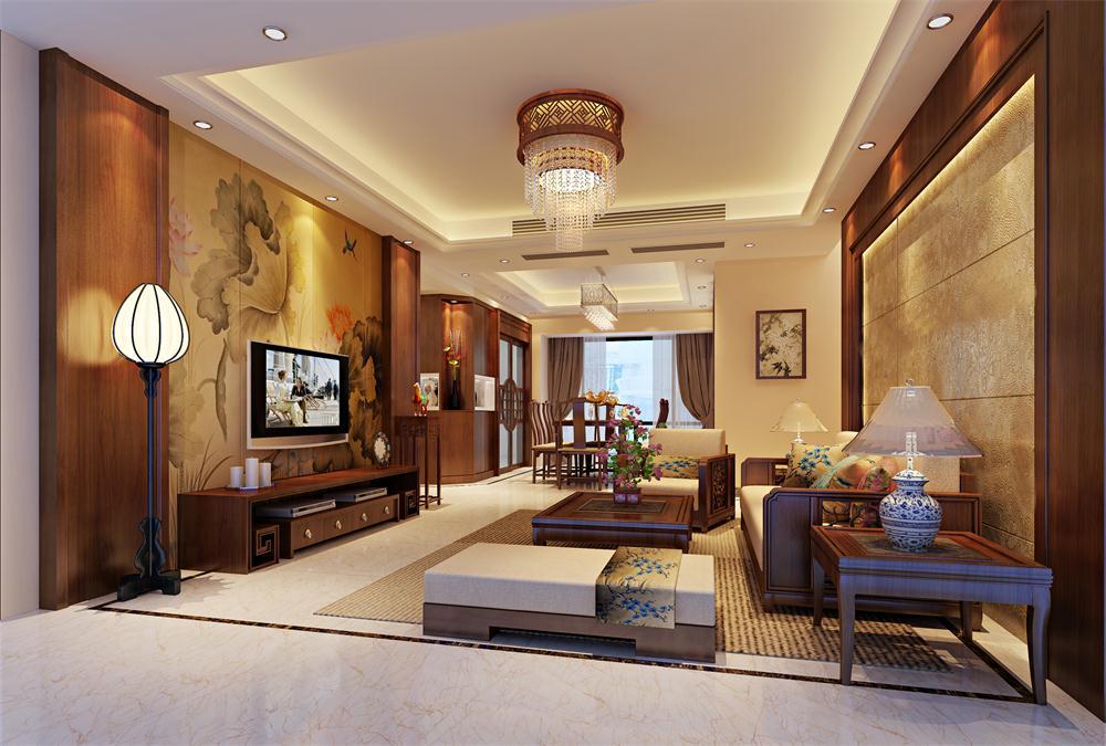 中式别墅装饰效果图