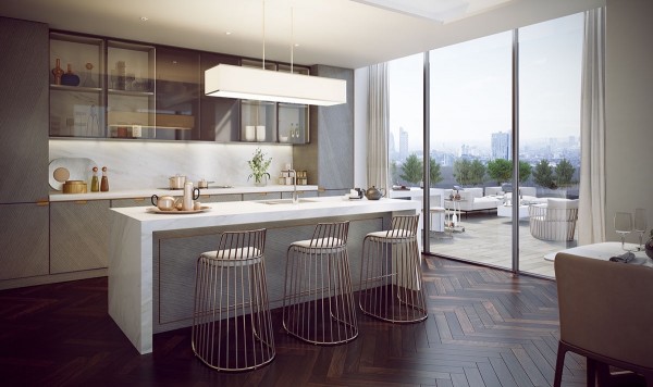 别墅装饰室内效果图