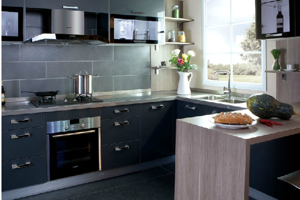 别墅厨房装修台面风格一