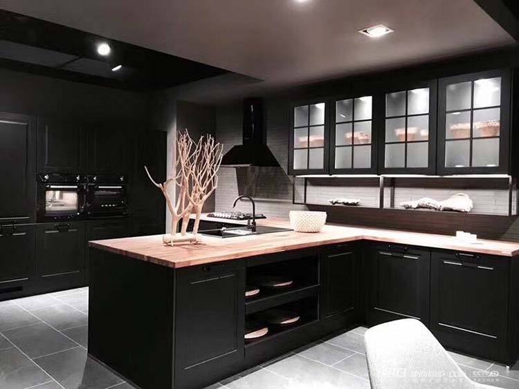 别墅厨房装修台面风格二