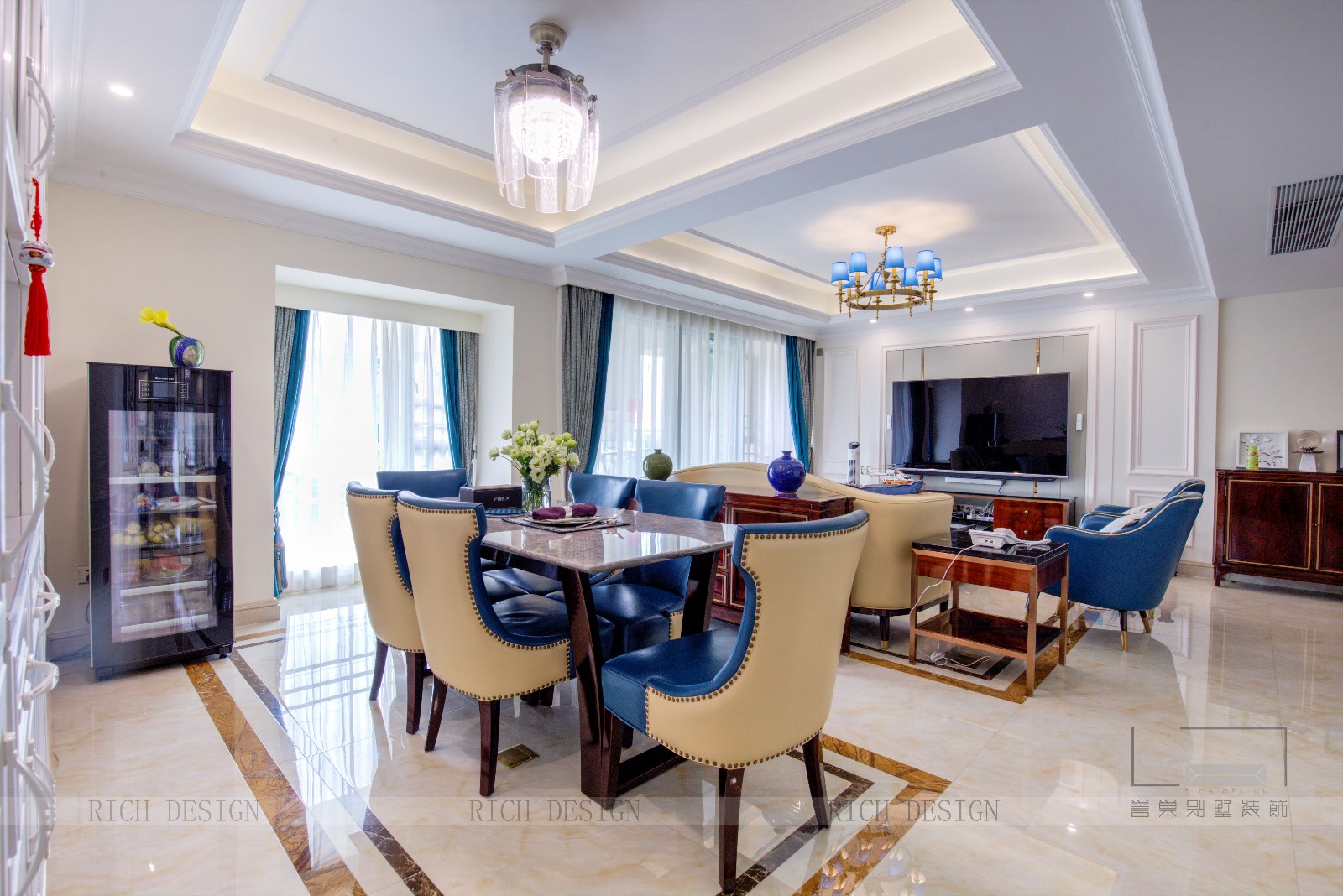 现代餐厅装饰效果图
