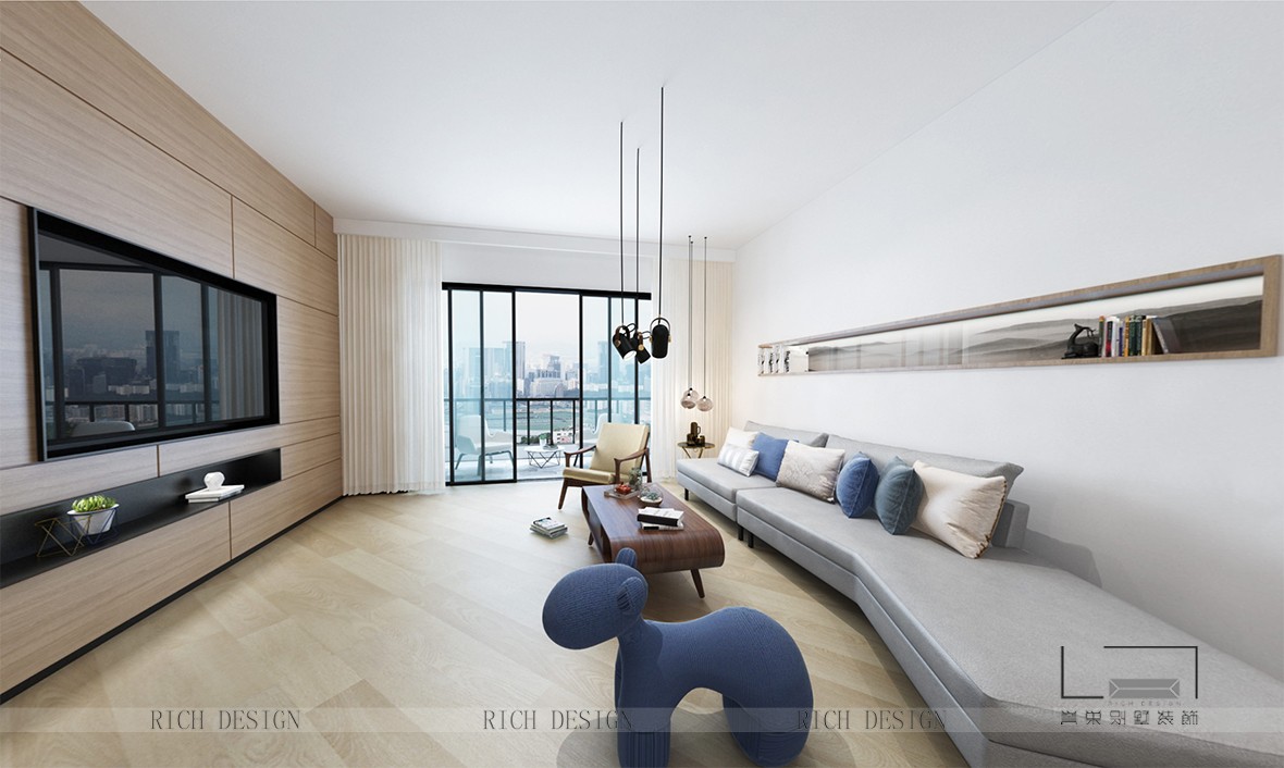 现代客厅装饰效果图