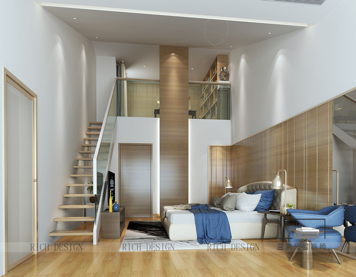 别墅主卧装修风格一效果图