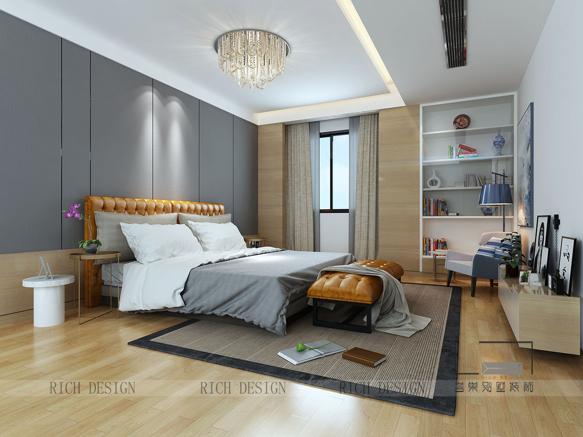 别墅主卧装修风格二效果图