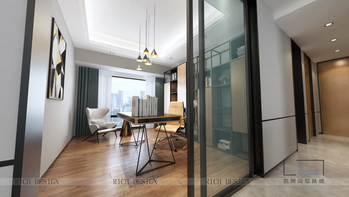 书房装修效果图