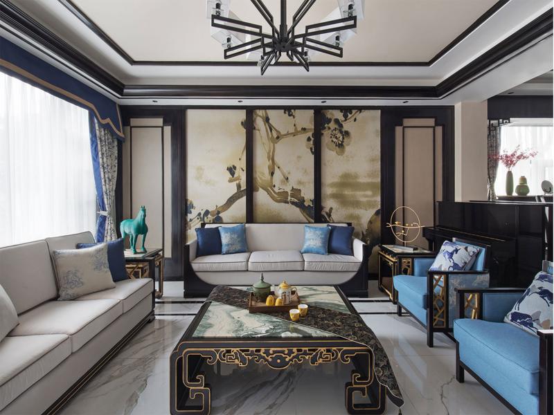 中式客厅装饰效果图