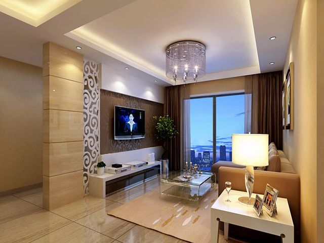 客厅装修实景图