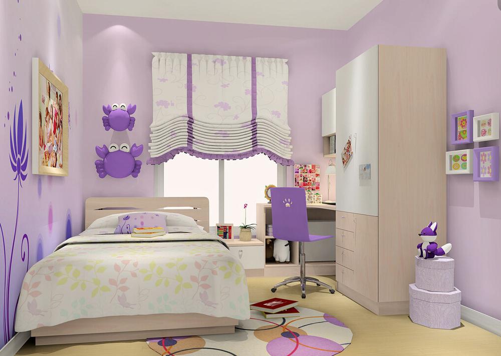 儿童房装饰效果图