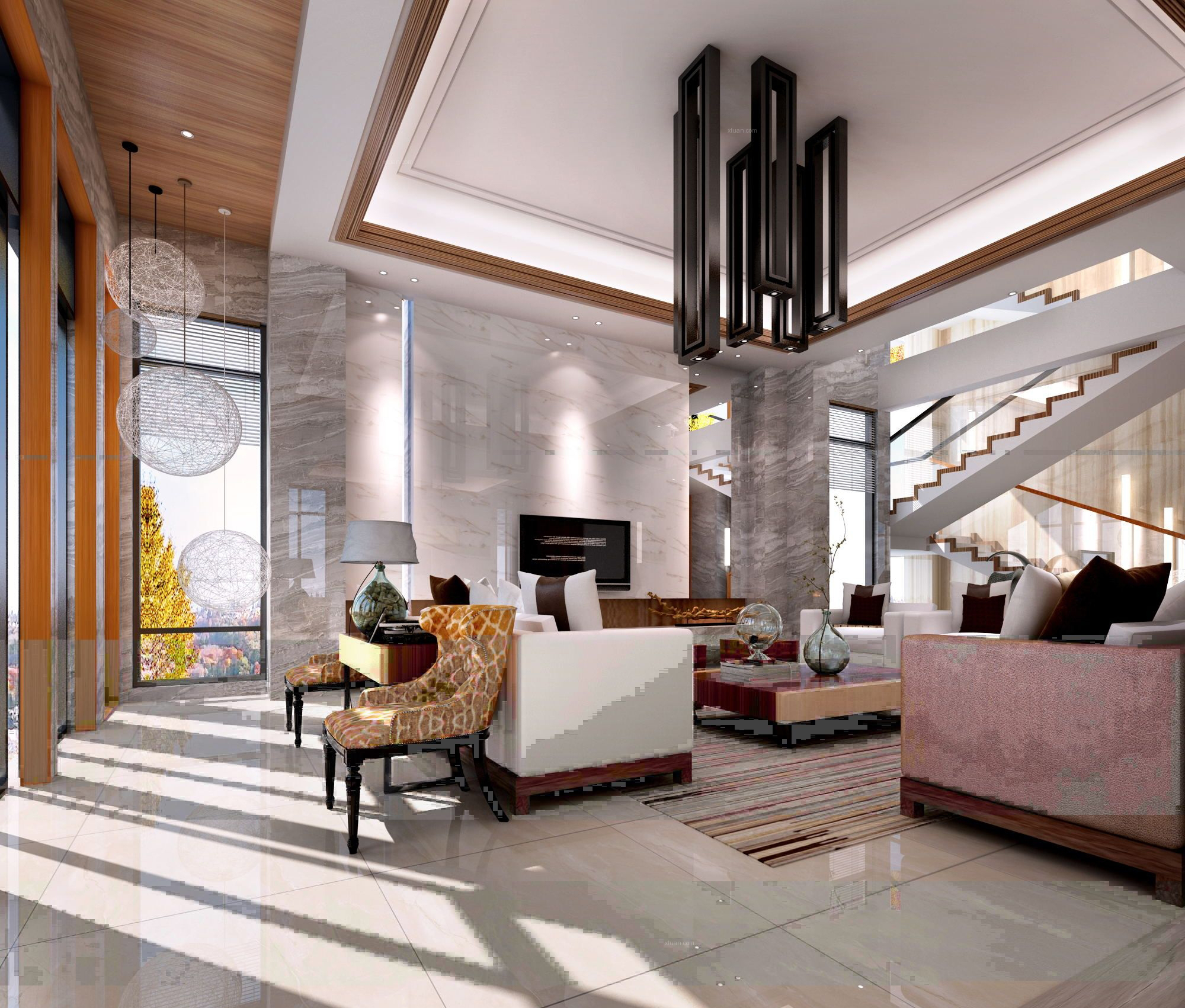 现代客厅装修效果图 现代客厅装修效果图