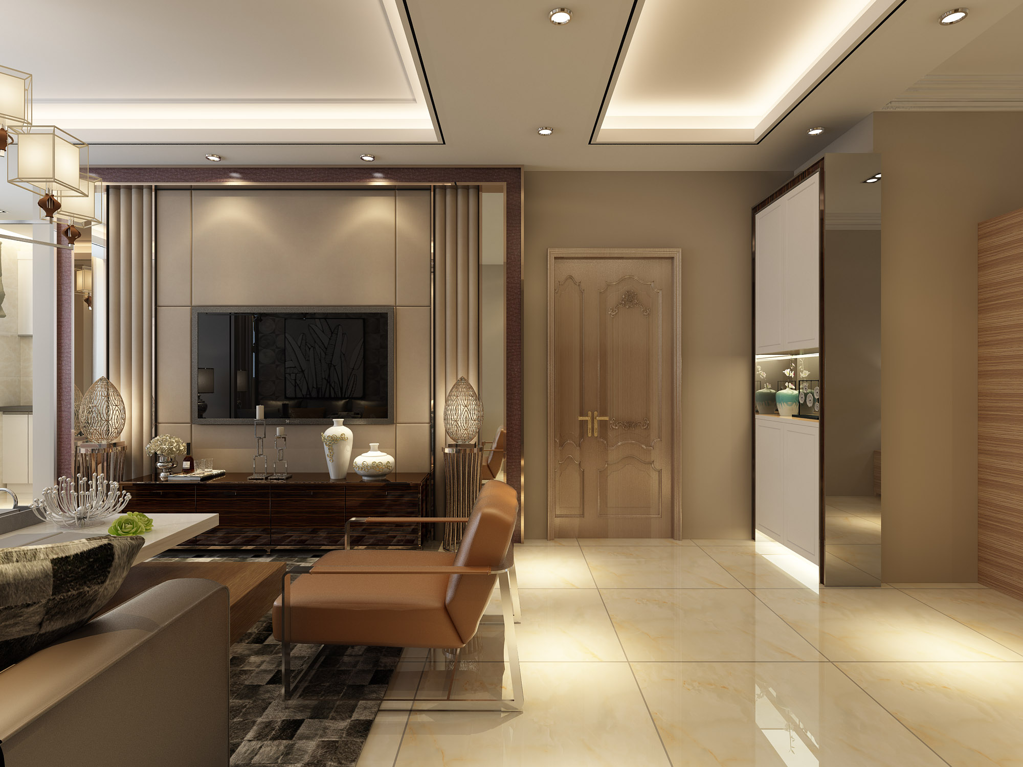 现代客厅装修效果图 现代客厅装修效果图