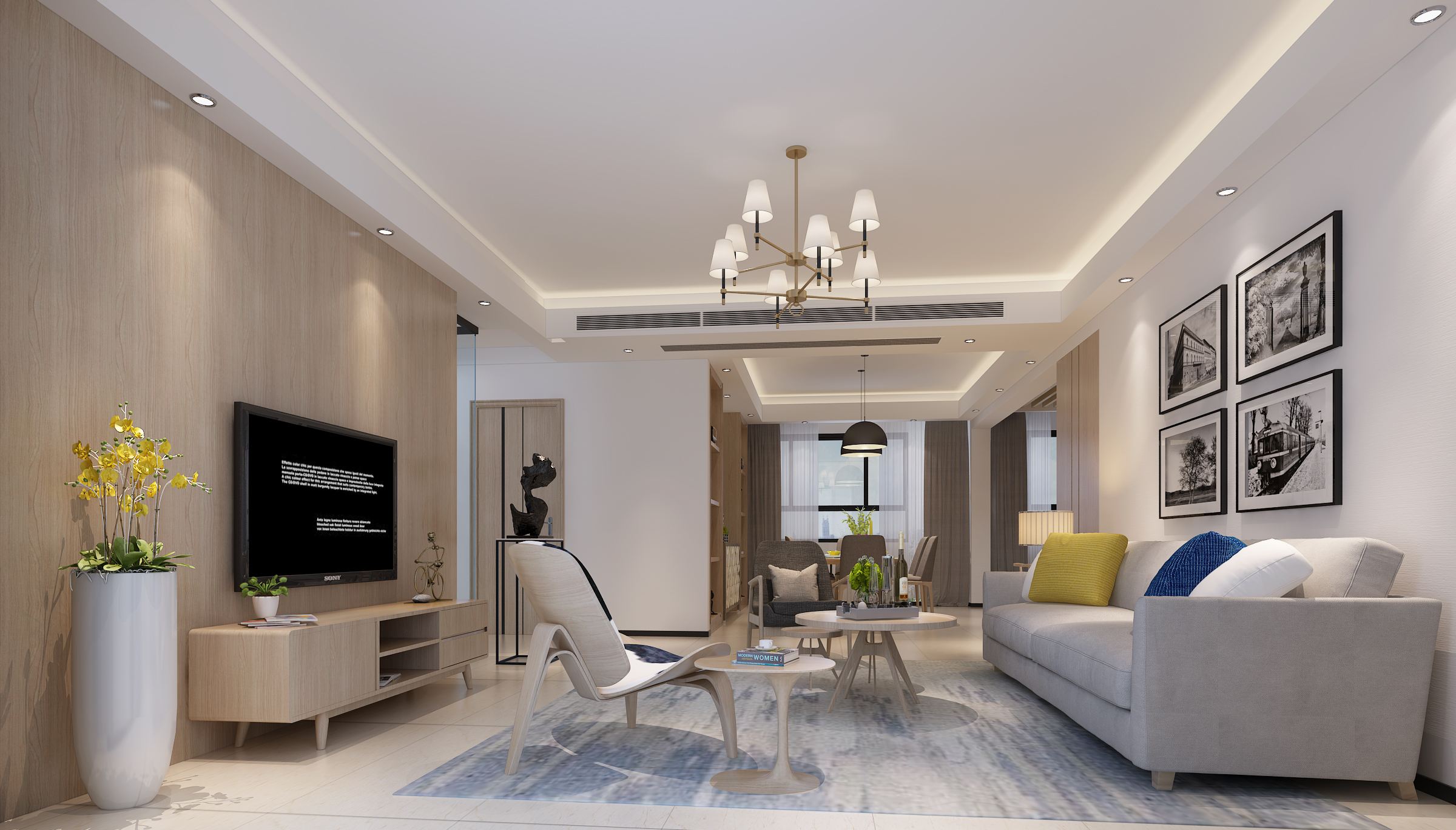 北欧风客厅装修设计效果图 北欧风客厅装修设计效果图