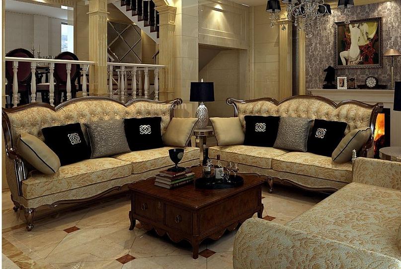 欧式别墅沙发设计 欧式别墅沙发设计