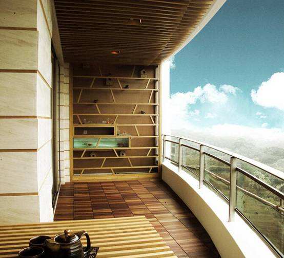 深圳别墅阳台装饰