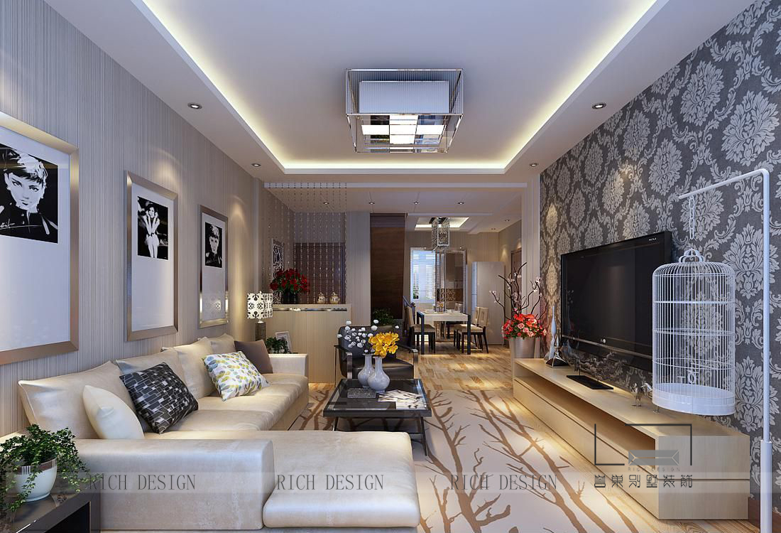 深圳客厅装饰效果图