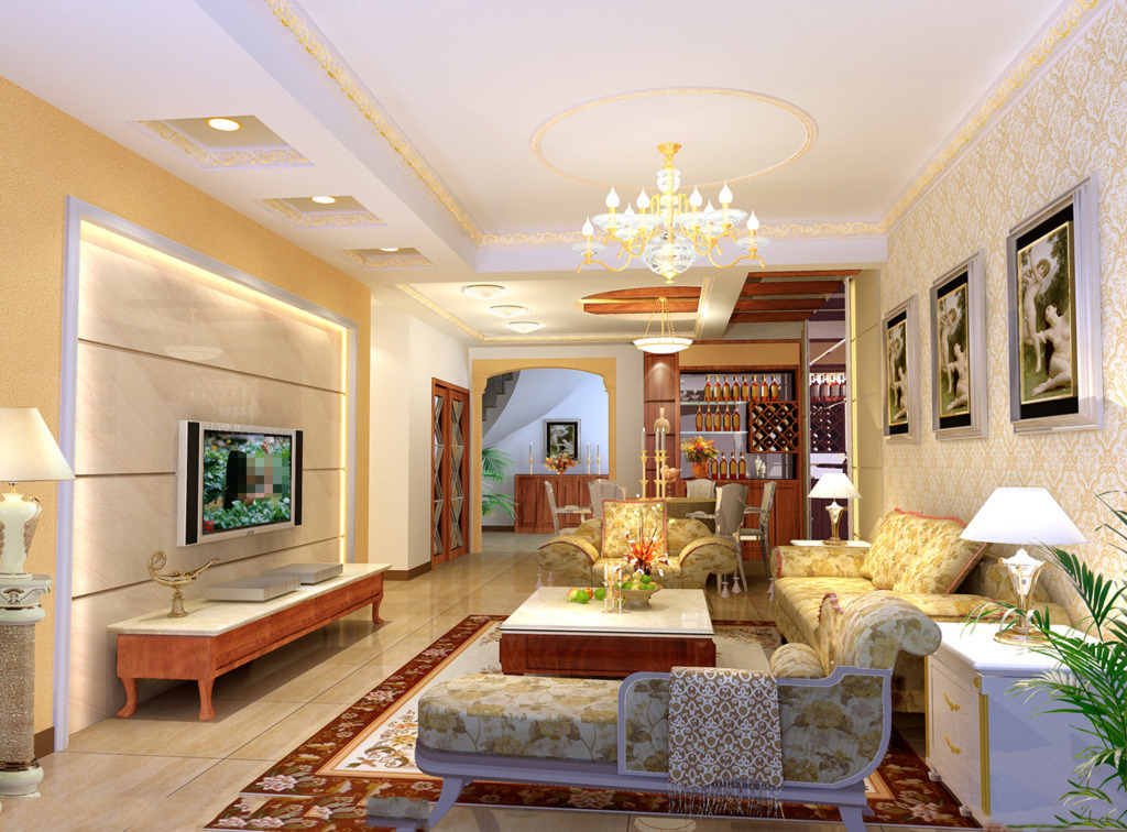 客厅装修效果图