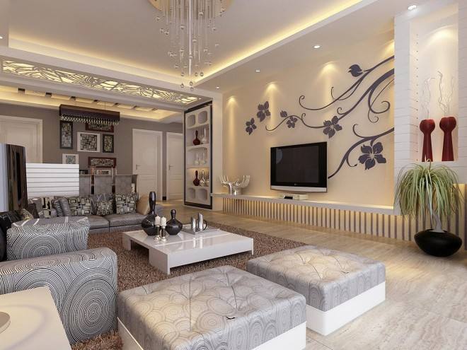 现代简约装修效果图