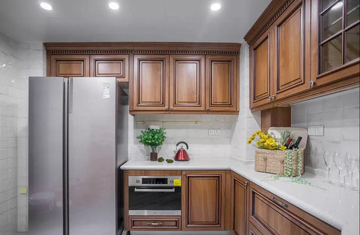 美式厨房装饰效果图 美式厨房装饰效果图